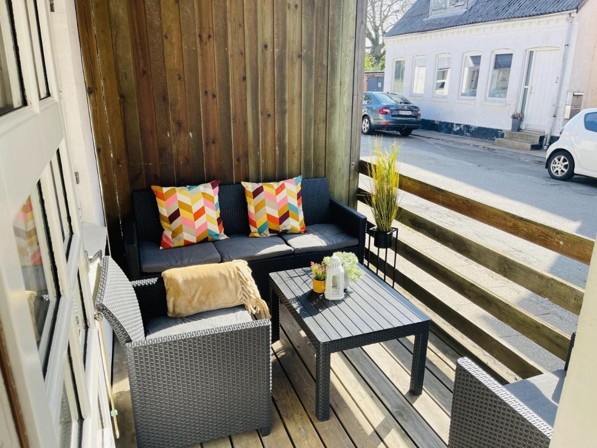 Aday - Central Terrace Apartment In Hjorring Hjørring Exterior foto